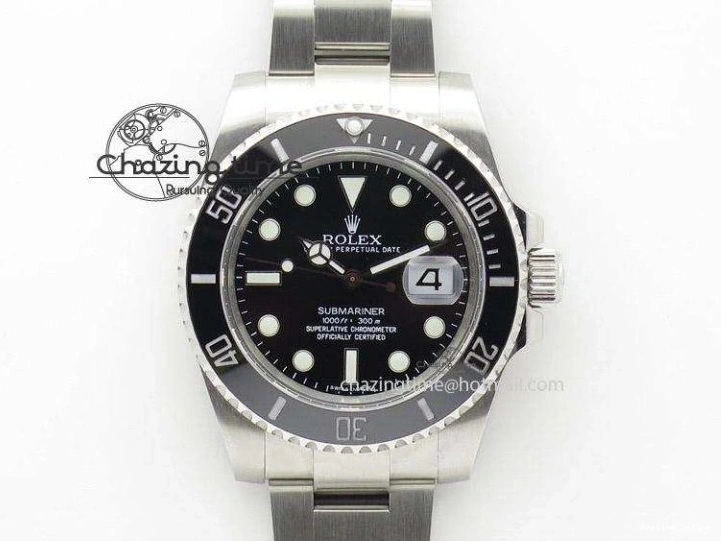 0512 Submariner Phantomlab Transparent KZF Best Edition Deep Blue Dial on White Rubber Strap VR WellDesigned 2568
